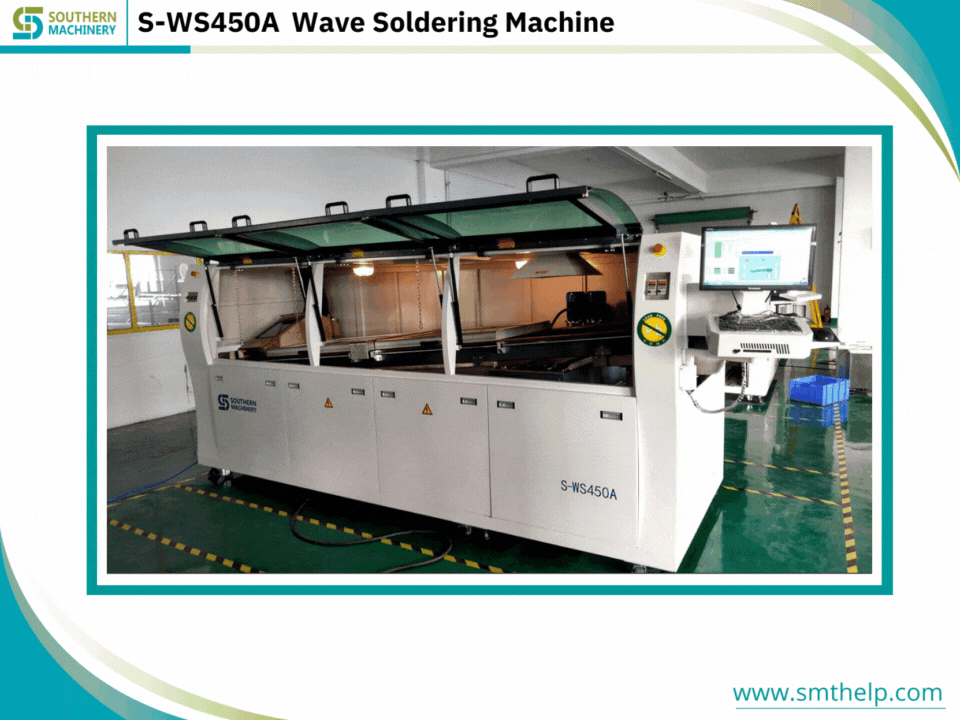 S-WS450 Lead-Free Dual Wave Soldering Machine