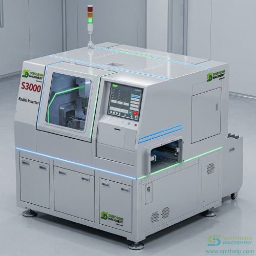 S3010A High-Speed Radial Insertion Machine – Angled view