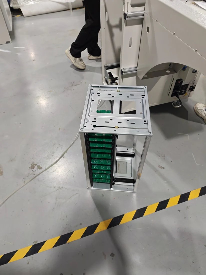 SLF250 PCB loader working and adjustment details