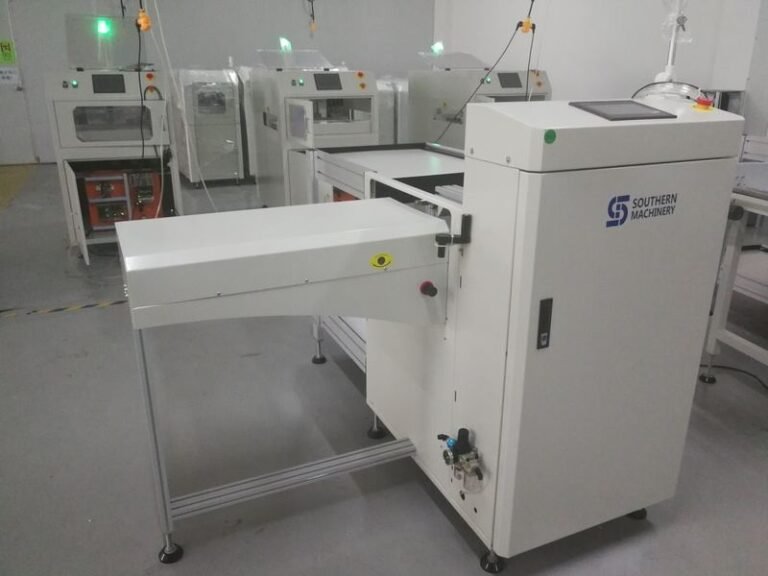 SUL460 PCB Magazine Unloader – Unloader in a factory